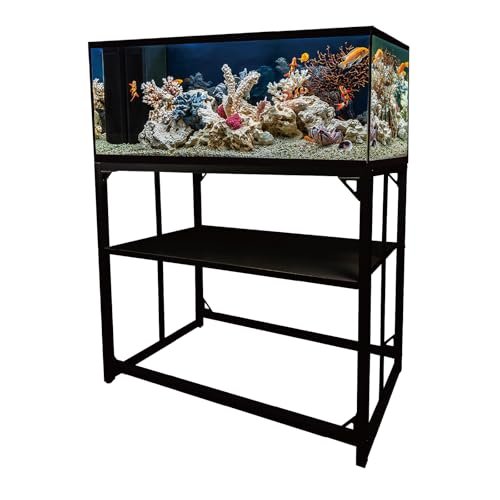 Fish Tank Stand, 40 Gallon Heavy Duty Metal 2-Tier Rack