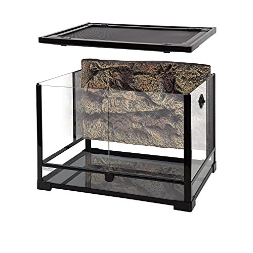 REPTI ZOO 34 Gallon Large Reptile Glass Terrarium Tank