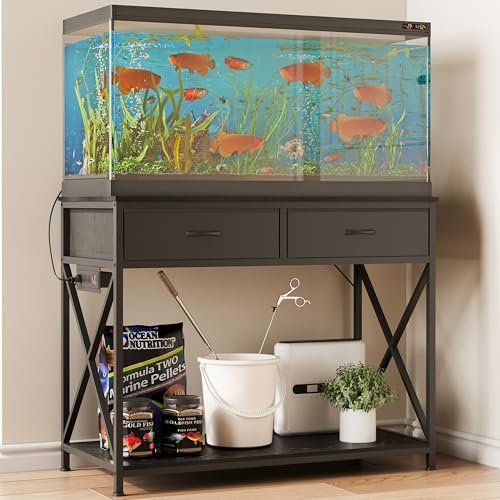 NinPeen 40-50 Gallon Fish Tank Stand,Aquarium Holder with...