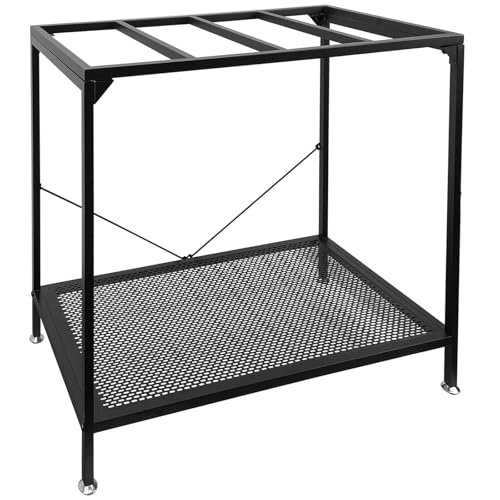 TONGMO 40 Gallon Fish Tank Stand, 2 Tier Metal Stand