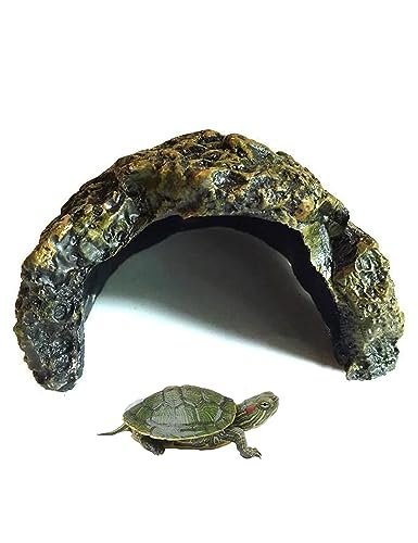 Reptile Habitat, Turtle Hideout,Water Tank Decoration for...