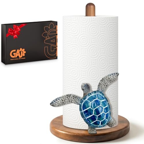 Blue Turtle Paper Towel Holder - Coastal/Beach/Ocean...