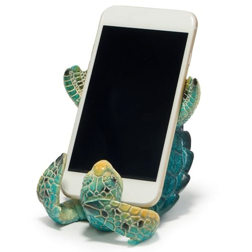 Hodao Sea Turtle Figurines Decoration Turtle Cell Phone...