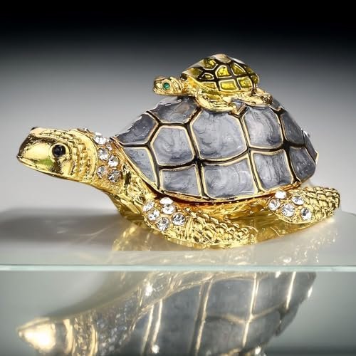 Bejeweled Turtle Jewelry Box (3