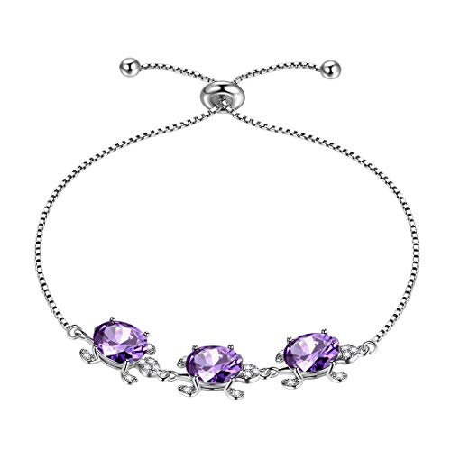 Aurora Tears Turtle Purple Bracelets Women Turtles Jewelry...