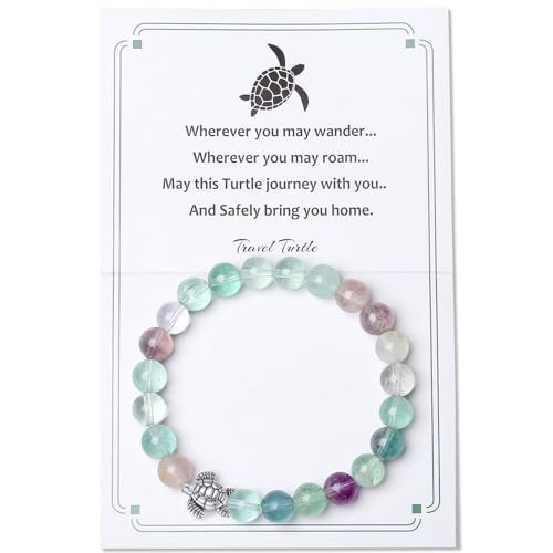 MAIBAOTA Turtle Bracelet Cool Turtle Gifts for Travelers...