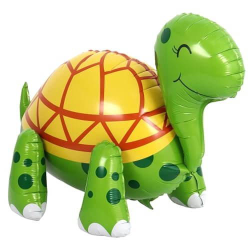Green Turtle Balloon, 26 Inch Large Walking Tortoise Foil...