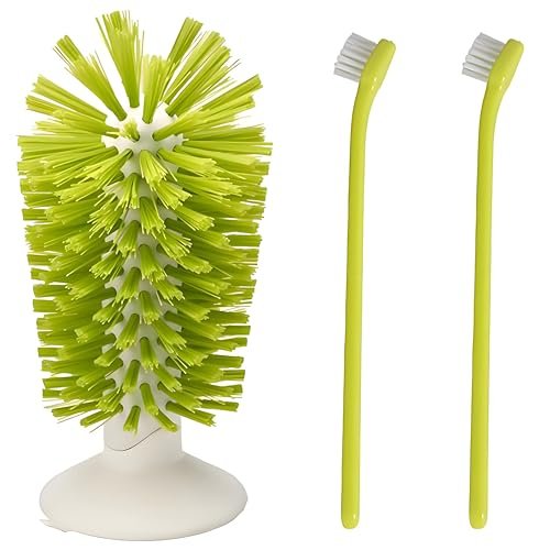 Turtle Brush with Suction Cup-Tortoise Shell...