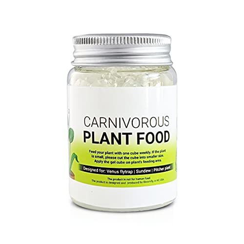 Venus Flytrap Food, Solid Gel Carnivorous Plant Food, 2.5oz