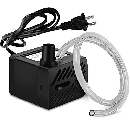 PULACO 50GPH 3W Mini Submersible Water Pump for Aquariums