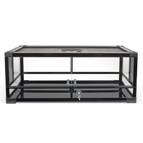 Zilla QuickBuild Reptile 20 Gallon Glass Terrarium with...