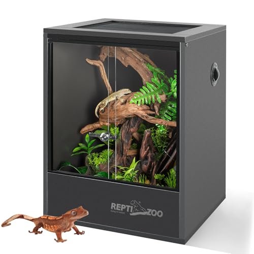 REPTI ZOO 30 Gallon PVC Tall Reptile Tank Terrarium...